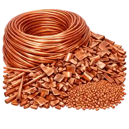 Recovered copper
