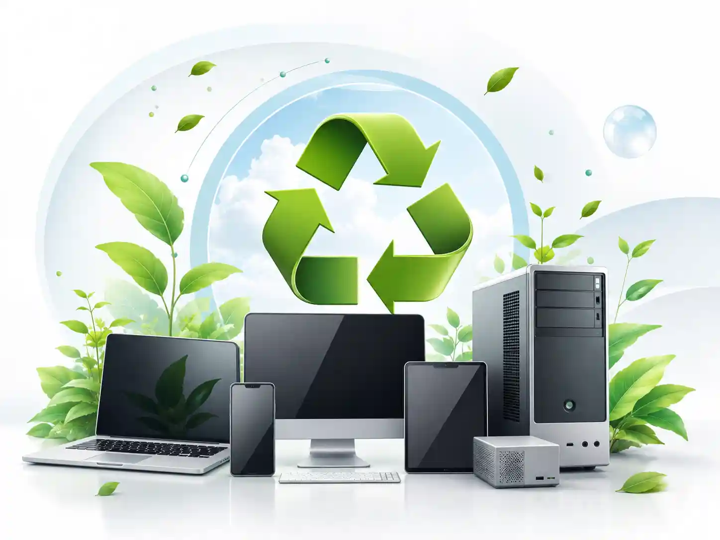 E-waste recycling and electronic equipment