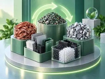 Resource recovery from e-waste